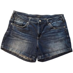 Silver Jeans Denim Blue Women's Shorts.  4"